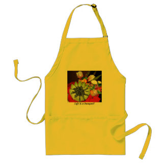 Life is a banquet! standard apron