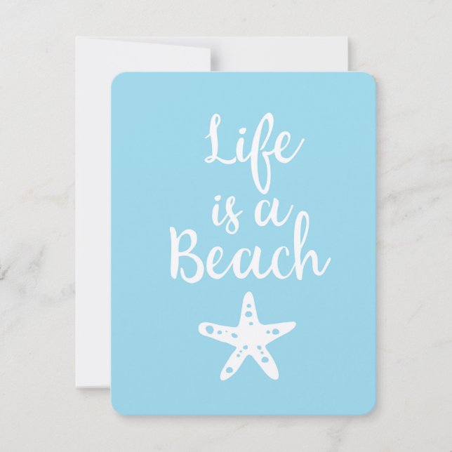 Life is a beach (Front)