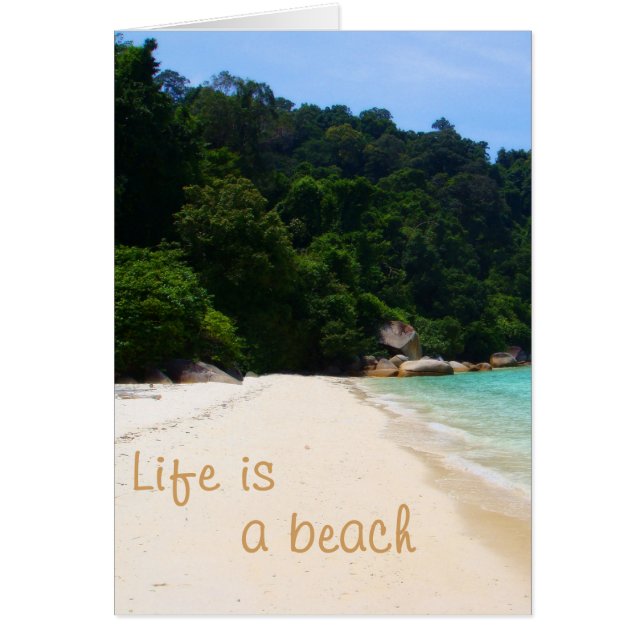 Life is a Beach (Front)