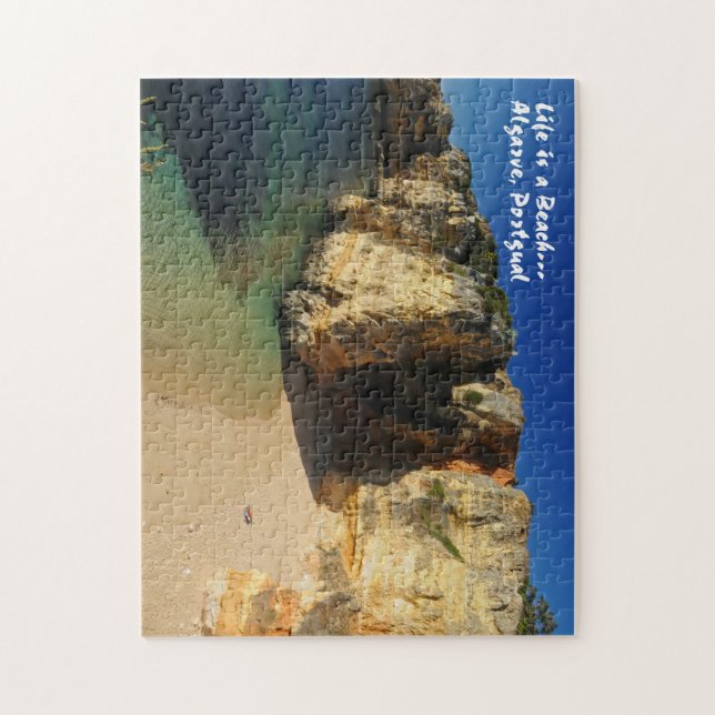 Life is a Beach, Algarve, Portugal Jigsaw Puzzle (Vertical)