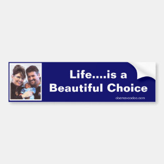Life...is a Beautiful Choice Bumper Sticker