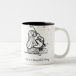 Life Is A Beautiful Thing Buddha Coffee Mug