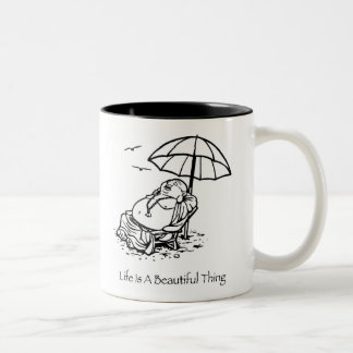 Life Is A Beautiful Thing Buddha Coffee Mug