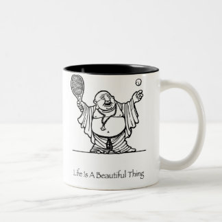 Life Is A Beautiful Thing Buddha Coffee Mug