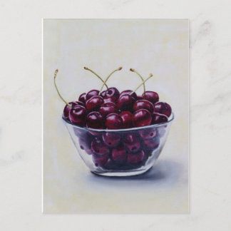 Life is a Bowl of Cherries Postcard
