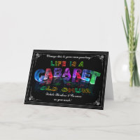 Life is a Cabaret, old chum