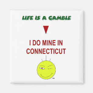 Life Is A Gamble - Magnet