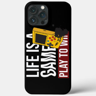 LIFE IS A GAME PLAY TO WIN iPhone 13 PRO MAX CASE