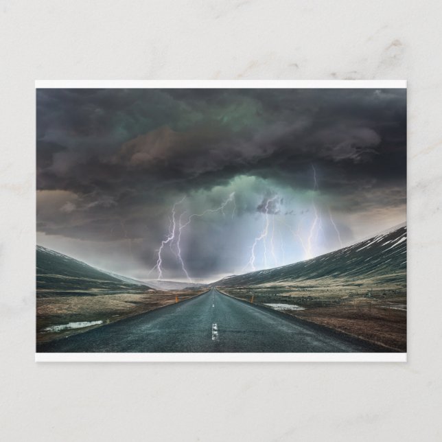 Life Is A Highway Postcard (Front)