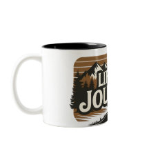 Life Is a Journey Camping Adventure Mug