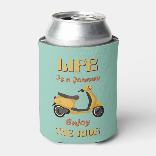Life Is a Journey Can Cooler (Can Front)