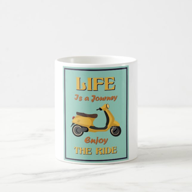 Life Is a Journey Coffee Mug (Center)