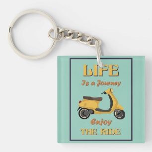 Life Is a Journey Keychain