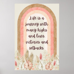 Life is a journey ,  poster