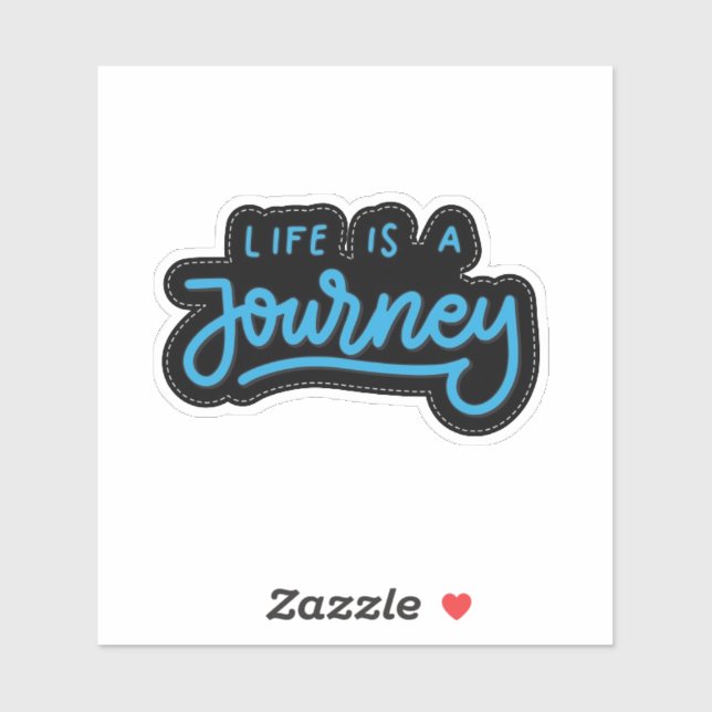 Life Is A Journey Sticker (Sheet)