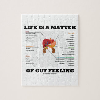 Life Is A Matter Of Gut Feeling (Endocrine System) Jigsaw Puzzle