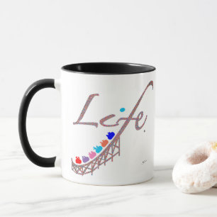 Life is a Roller Coaster Mug