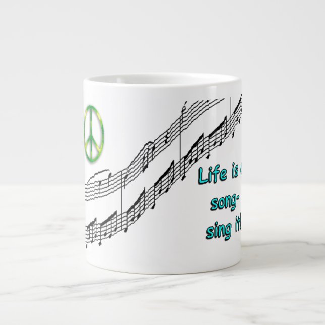 Life is a Song mug (Front)