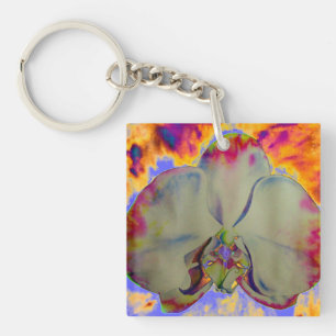 Life is about the Journey - Fire Orchid Key Ring