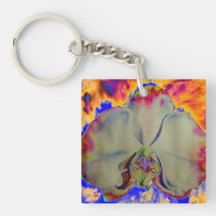 Life is about the Journey - Fire Orchid Key Ring