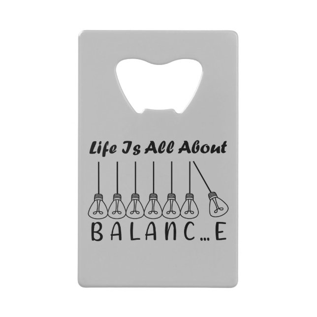 Life is all about balance motivational inspiration (Front)