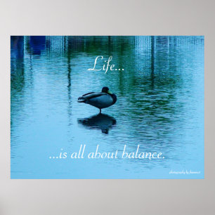 Life..., ...is all about balance poster