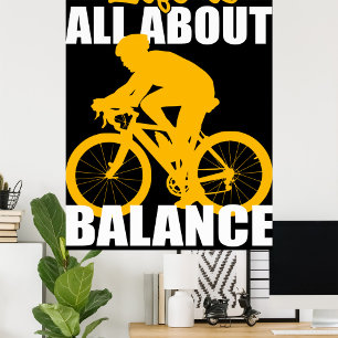 Life Is All About Balance Poster