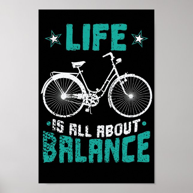 Life is all about Balance Poster (Front)
