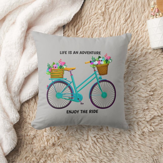 Life is an adventure cushion (Blanket)
