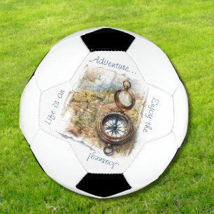 Life Is An Adventure Football