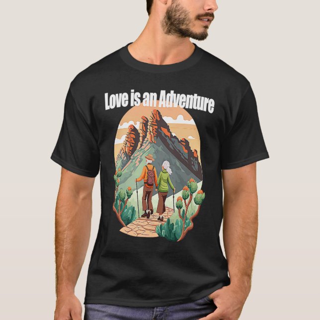 Life is an Adventure Hiking T-Shirt (Front)