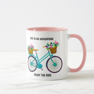 Life is an adventure mug