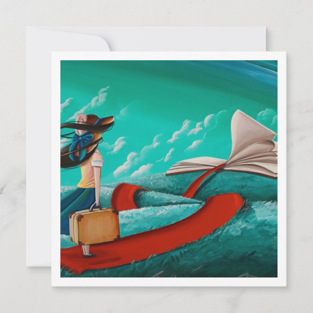 Life Is An Open Book - Mini Print (Front)