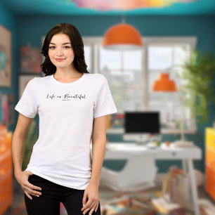 Life Is Beautiful   Business Blog Brand Tri-Blend Shirt
