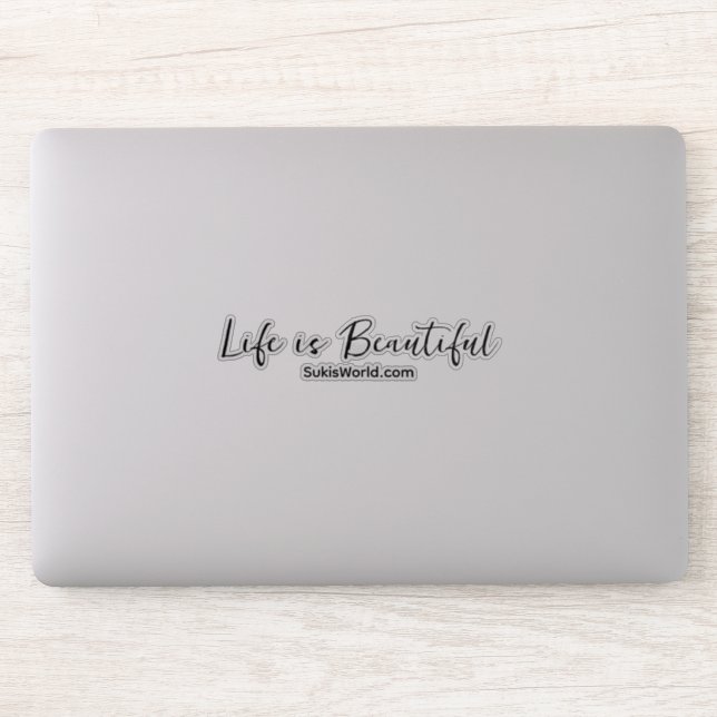 Life Is Beautiful | Business Name Blog Brand (Computer)