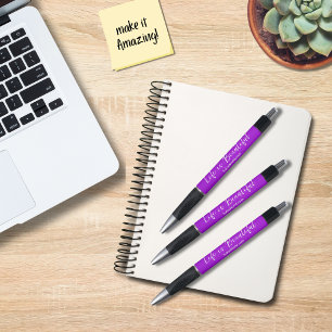 Life Is Beautiful Business Tagline Blog Purple