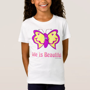 Life Is Beautiful Butterfly T-Shirt