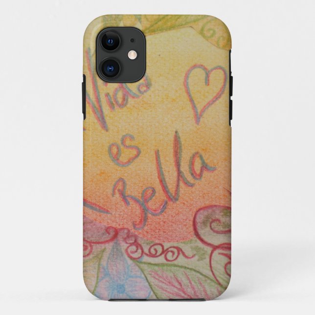 Life is Beautiful Case-Mate iPhone Case (Back)