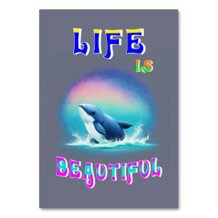 Life Is Beautiful Hermanus Africa September Whale Table Number