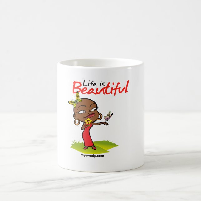Life is Beautiful Mug (Center)