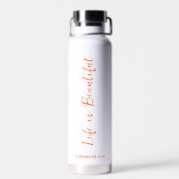 Life is Beautiful Orange Business Blog Brand