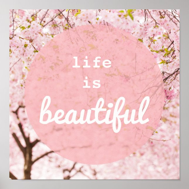 Life Is Beautiful  Poster (Front)