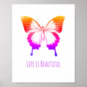 "Life is Beautiful" Poster