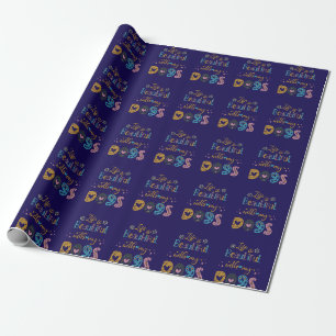 Life Is Beautiful With My Dogs Wrapping Paper