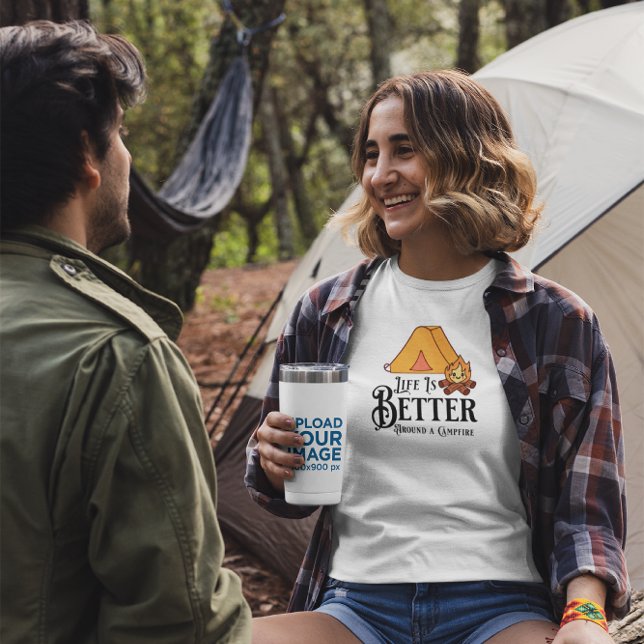 Life is Better around a Campfire T-Shirt (Creator Uploaded)