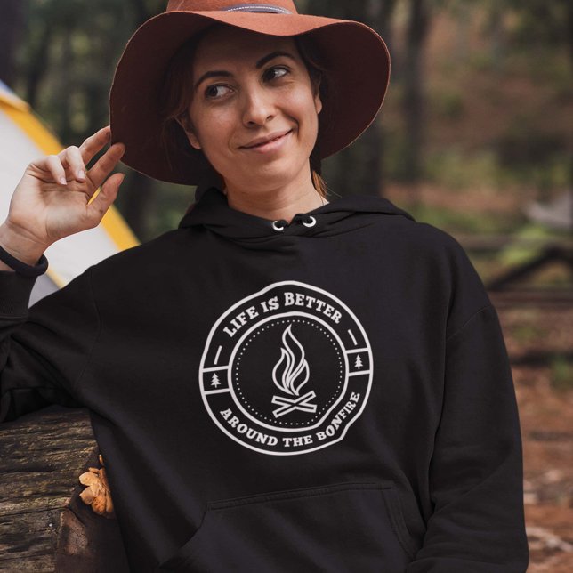 Life Is Better Around The Bonfire Hoodie (Creator Uploaded)