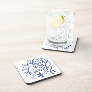 Life Is Better At Beach Beach House Ocean Condo Coaster