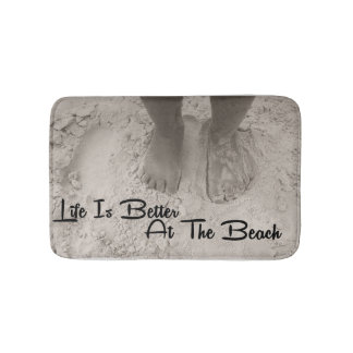 Life Is Better At The Beach Bath Mat