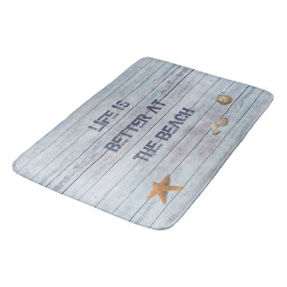 Life is better at the Beach Bath Mat