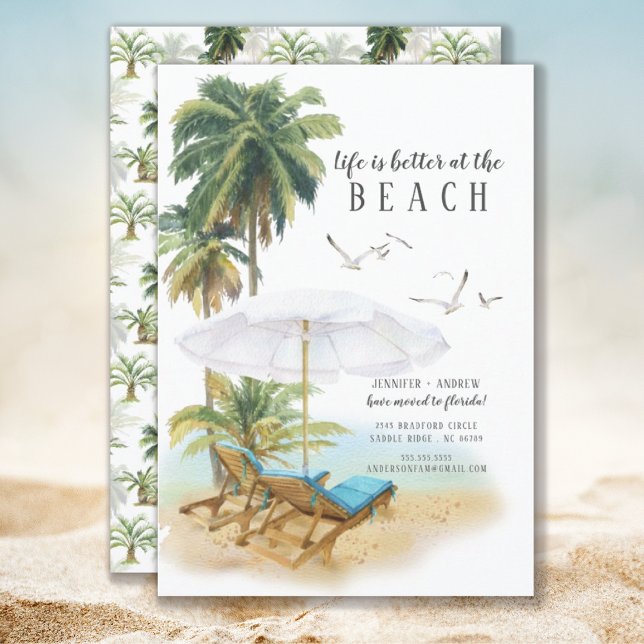 Life Is Better At The Beach Moving Announcement (Creator Uploaded)